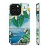 Japan Coastline Stamp - Tough Phone Case