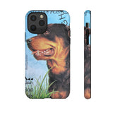 Rottweiler Dog Tough Phone Case