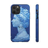 Queen Blue Stamp - Tough Phone Case