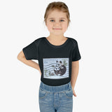 Panda Bear Stamp Baby Onesie