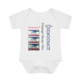 Democracy, Mount Rushmore 1974 Postage Stamp - Infant Baby Rib Bodysuit 0M - 24Mo