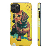 Dachsund Dog Tough Phone Case