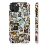 Mushroom Stamps Tough Phone Case