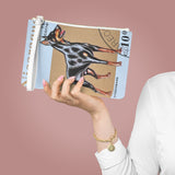 Doberman Dog Clutch Bag