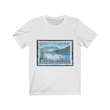 Mountains of Asia Stamp T-shirt