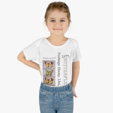 Butterfly 1977 Postage Stamp - Infant Baby Rib Bodysuit 0M - 24Mo