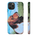 Basset Hound Dog Tough Phone Case
