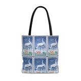 Whooping Crane 1957 Stamp Tote Bag