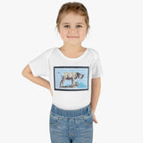 Bighorn Sheep Stamp Baby Onesie