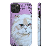 White Persian Cat Tough Phone Case