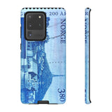 Norway Harbor Postage Stamp - Tough Phone Case