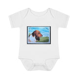 Basset Hound Dog Baby Onesie