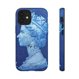 Queen Blue Stamp - Tough Phone Case