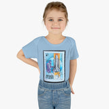 Space Rocket Stamp Baby Onesie