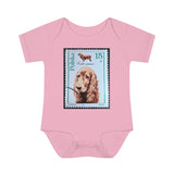 Cocker Spaniel Dog Baby Onesie