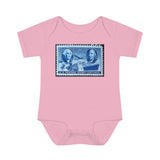 George & Ben Stamp Baby Onesie