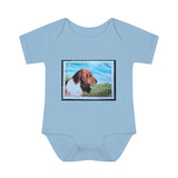Basset Hound Dog Baby Onesie