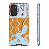 Honey Comb Bee Tough Phone Case