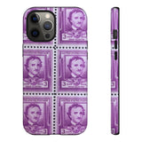 Edgar Allan Poe Stamps Tough Phone Case
