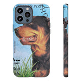 Rottweiler Dog Tough Phone Case