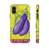 Eggplant Vegetable Tough Phone Case