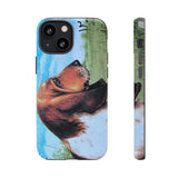 Basset Hound Dog Tough Phone Case