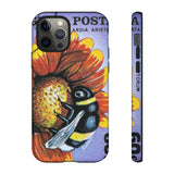 Bee on Flower Tough Phone Case