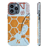 Honey Comb Bee Tough Phone Case
