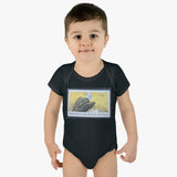 Bald Eagle Stamp Baby Onesie