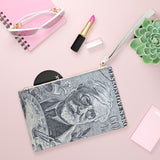 Artist Stamp Clutch Bag