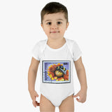 Bee on Flower Baby Onesie