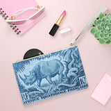 Blue Rhino Clutch Bag