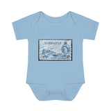 Gibraltar Stamp Baby Onesie