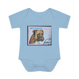 Boxer Dog Baby Onesie