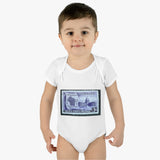 Wisconsin Stamp Baby Onesie