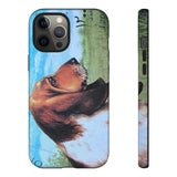 Basset Hound Dog Tough Phone Case