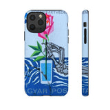 Skeleton Rose Tough Phone Case