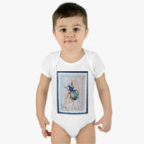 Beetle Stamp Baby Onesie