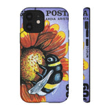 Bee on Flower Tough Phone Case
