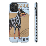 Doberman Dog Tough Phone Case