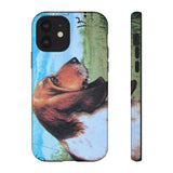 Basset Hound Dog Tough Phone Case