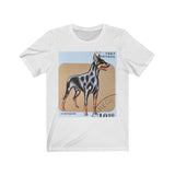 Doberman Dog Stamp T-shirt