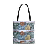Banking 1950 Stamp Tote Bag
