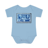 George & Ben Stamp Baby Onesie