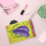 Eggplant Vegetable Clutch Bag