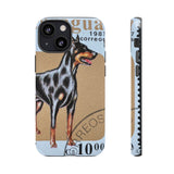Doberman Dog Tough Phone Case