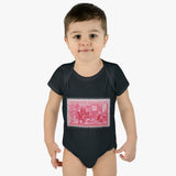 Betsy Ross Stamp Baby Onesie
