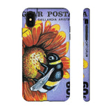 Bee on Flower Tough Phone Case