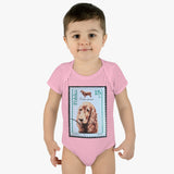 Cocker Spaniel Dog Baby Onesie