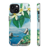 Japan Coastline Stamp - Tough Phone Case
